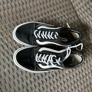 Vans Black and White Sneakers